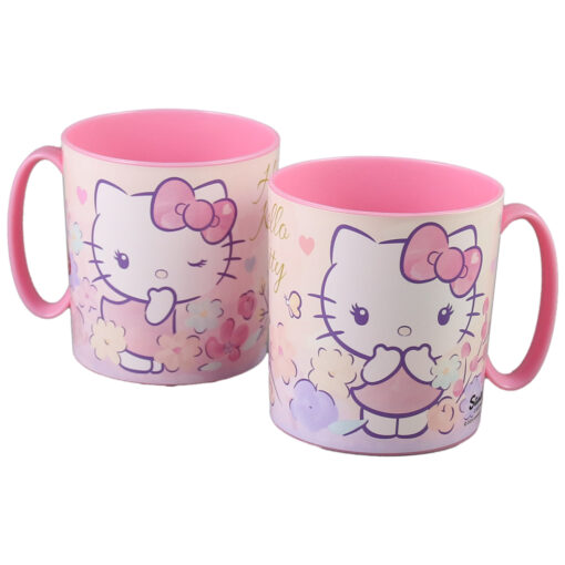 Cana din plastic Hello Kitty, 350 ml