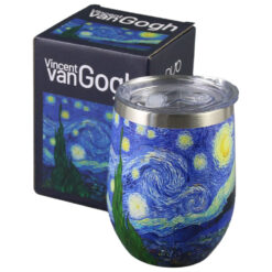 Cana termos 330 ml, "Starry Night" de V. van Gogh, in cutie decorativa