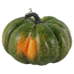 Dovleac decorativ din polifoam 16x10 CM, verde