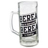 Halba de bere 500 ml "Berea nu te intreaba, berea te intelege."
