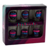 Set 6 pahare shot din sticla Disco, Lb. Magh. 35 ml