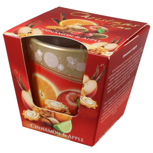 Lumanare de Craciun parfumata in pahar 115 gr, Christmas Time
