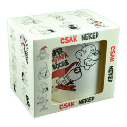 Cana ceramica 300 ml "Szuper nagyapa bogre", in cutie decorativa - Funny Mug