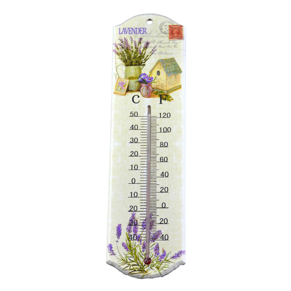 Termometru realizat din lemn - Lavanda Casuta - Diferite modele - imagine 4