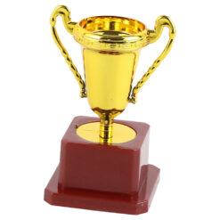 Cupa aurie din plastic 11 CM