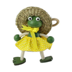 Figurina bungee jumping - Broasca cu palarie 14 CM