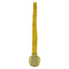 Medalie Aurie din metal 6.5 CM cu panglica