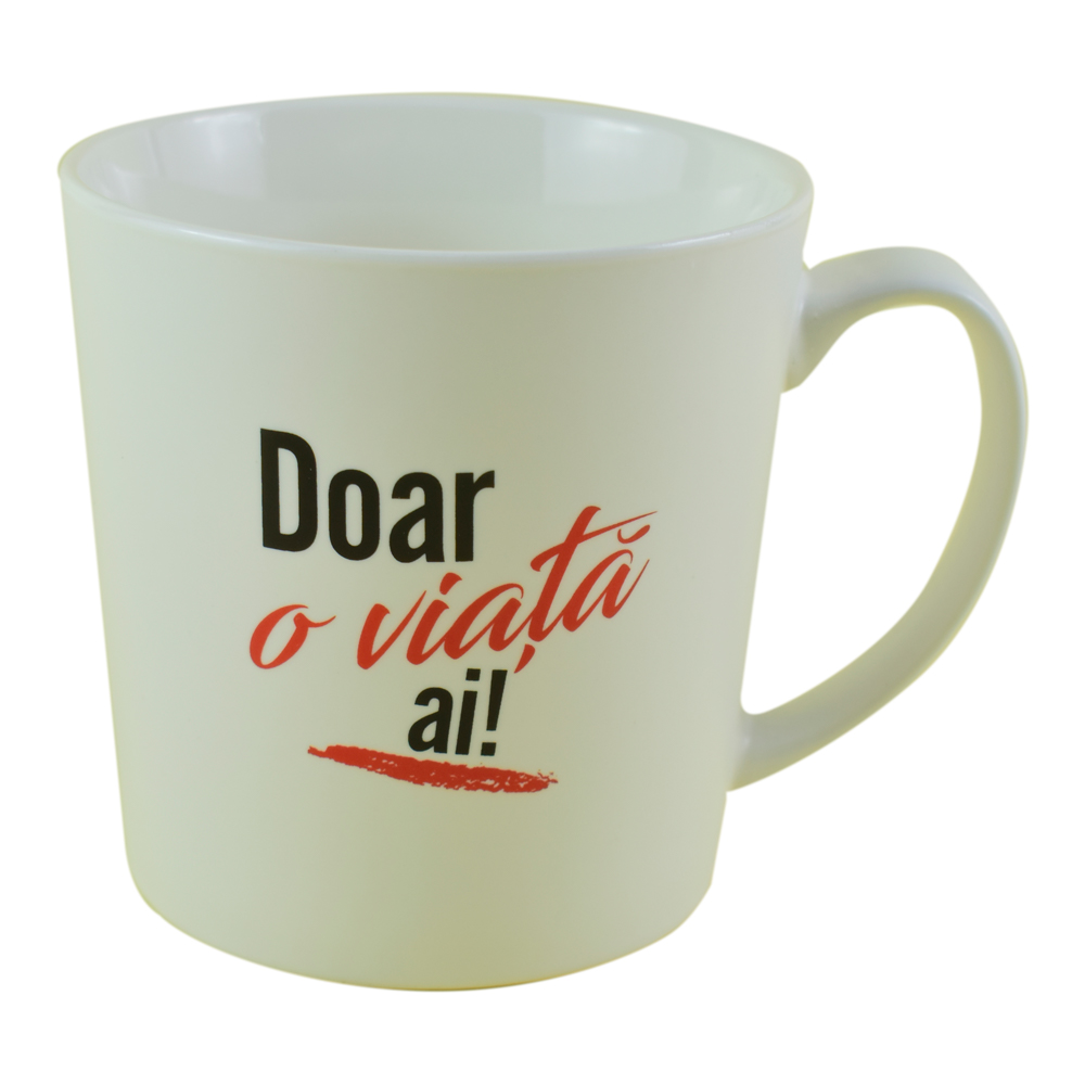 Cana You are the best din ceramica 480 ml "Esti regele vietii"