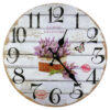 Ceas de perete din lemn 30 CM - Love Lavender