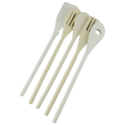 Set 5 ustensile bucatarie din lemn 30 CM