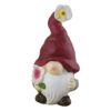 Figurina Spiridus cu floare din ceramica 20 CM