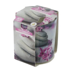 Lumanare parfumata in pahar sticla Spa Garden 7x8 CM, Bolsius