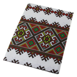 Fata de masa cu motiv traditional 120x150 CM, din bumbac, Rombi colorate