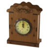 Ceas de masa din lemn si plastic 17x21 CM