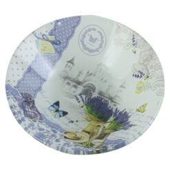Bol din sticla 10 CM, Lavanda