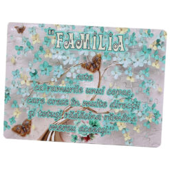 Puzzle magnetic 80 piese "Familia..." 20x14.5 CM