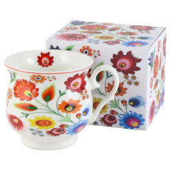 Cana portelan 500 ml "Lowicz", in cutie decorativa