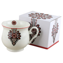 Cana portelan 500 ml "Parzenica", in cutie decorativa