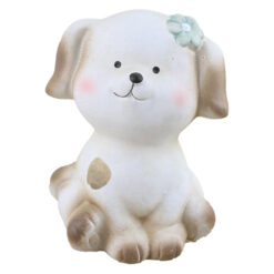 Figurina Catelus din ceramica 7x9 CM