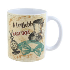 Cana ceramica "A legjobb Nagytata" 330 ml, Crem