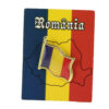 Insigna Steagul Romaniei 2 CM, din metal
