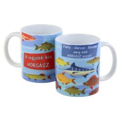 Cana ceramica "A legjobb kis Horgasz" 330 ml