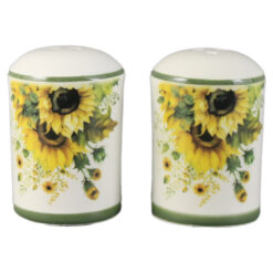 Set solnita cu pipernita din ceramica, Floarea soarelui