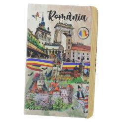 Agenda Souvenir Romania 9x14 CM, Castele & Bucuresti