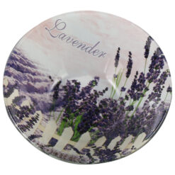 Bol din sticla 15x5 CM, Lavender