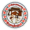 Magnet din ceramica "Romania, Maramures" 7 CM