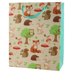 Punga cadou din hartie 26x32 CM, animale