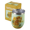 Cana termos 330 ml, "Sunflowers" de V. van Gogh, in cutie decorativa