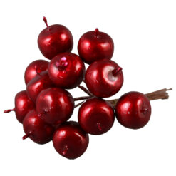 Set 12 pick decor mere rosii 11 CM