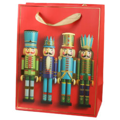 Punga cadou Craciun 18x23 CM, Spargator de nuci