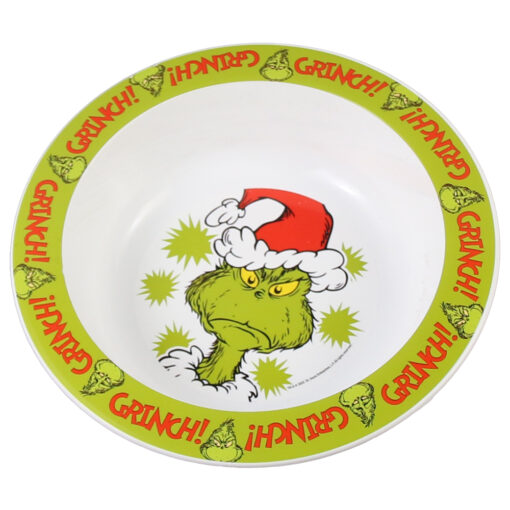 Farfurie adanca din plastic Grinch 16x3.5 CM
