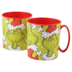 Cana din plastic Grinch 350 ml
