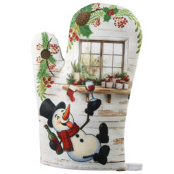 Manusa de bucatarie, 16x26 CM, Om de zapada haios