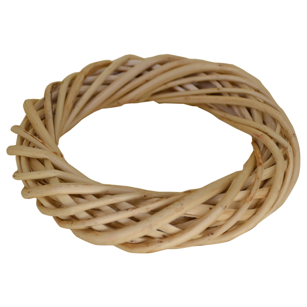 Coronita pentru decor din rachita 15 CM - Naturala