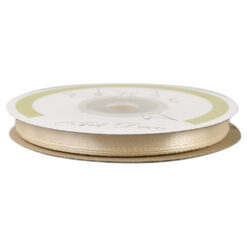 Rola panglica satin Crem 6 mm x 25 m, Art Deco
