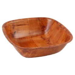 Salatiera din bambus 15x4 CM, patrat/rotund