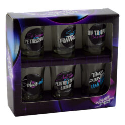 Set 6 pahare shot din sticla Party Shot 35 ml