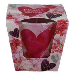 Lumanare parfumata in pahar Flowers Hearts Secret Garden/Dream Garden