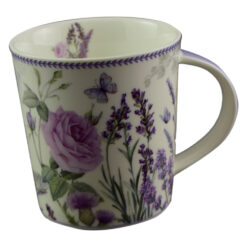 Cana ceramica 250 ml, "Lavanda", in cutie decorativa