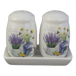 Set solnita si pipernita din ceramica Beautiful Morning 11x9 CM