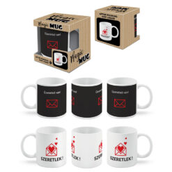 Cana termosensibila 300 ml "Uzeneted van" - Magic Mug