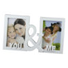 Rama foto din plastic 2 poze "You&Me" Dim. poze 10?15 CM
