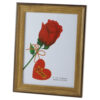 Rama foto din plastic - Dim.poza 15?20 CM, Love, trandafir