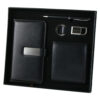 Set cadou pentru barbati, 4 piese - Agenda, portofel, breloc, pix