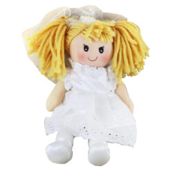 Papusa mireasa din textil 30 CM