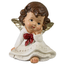 Figurina Ingeras din rasina 6x7 CM, Colorat